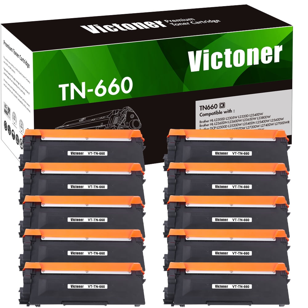 Buy Victoner Compatible Toner Replacement for Brother TN660 TN660 TN