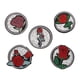 thumbnail image 5 of 5 Piezas de Parches de de Imitación con de Rosas, Hierro en La Aplicación, 5 of 8