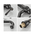 thumbnail image 5 of Grifo De Baño Monomando Llave Mezclador Cocina Lavamanos Belug Negro, 5 of 5