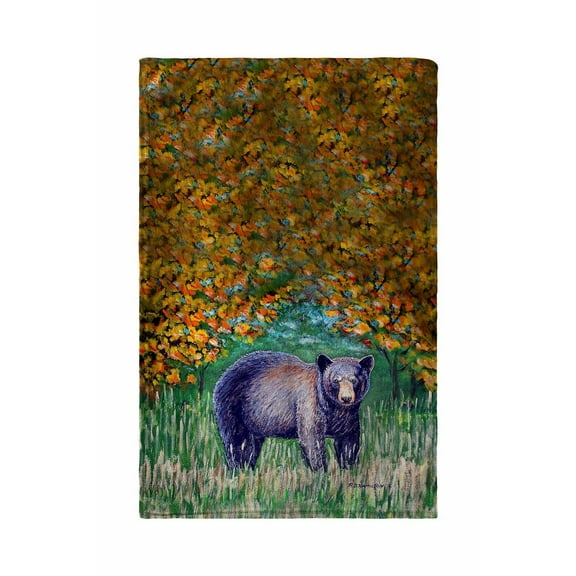 Betsy Drake Interiors Black Bear Beach Towel