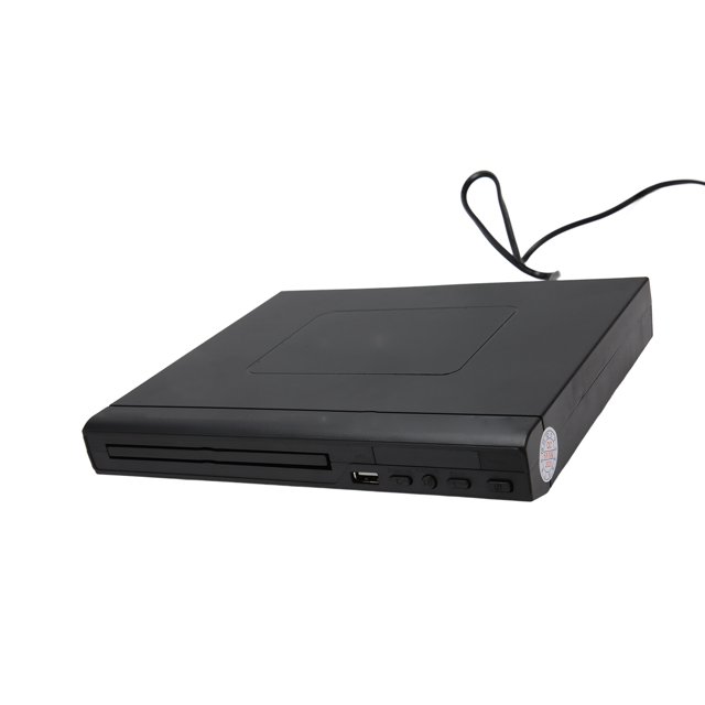 Mini HD DVD Player, DVD Player with HD Image, USB 2.0 Interface, Cable, Built in PAL NTSC, Remote Control Home CD Player for Home Stereo System, TV
