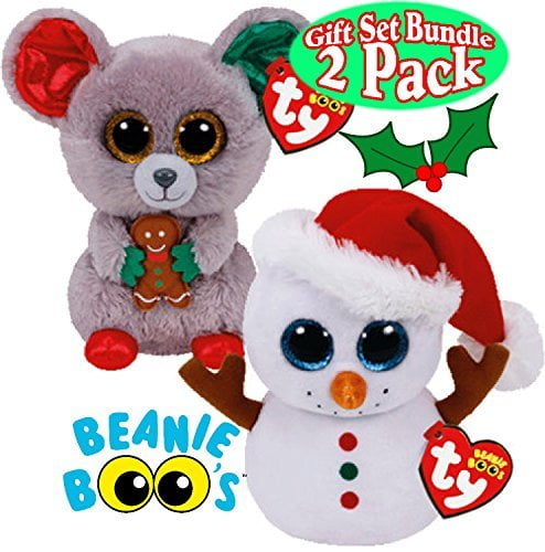 Ty Beanie Boos 6in Buttons The Christmas Snowman 2018 Beanbag Plush Stuffed Toy for sale online 