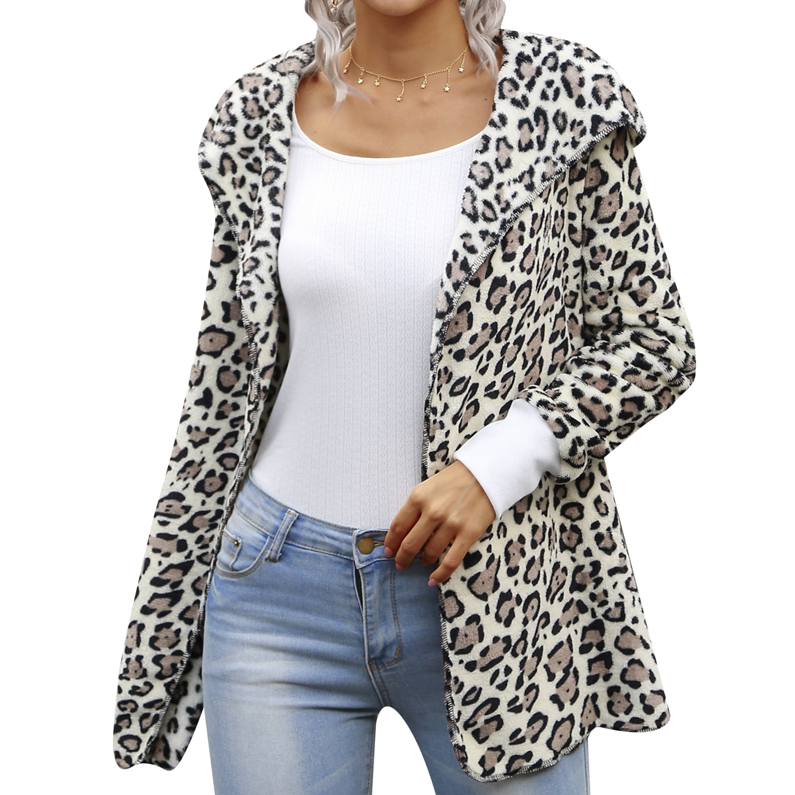 XL CHICO'S NEW $46 Long Sleeve Animal Print Essential Layer Top 3