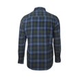 thumbnail image 2 of The American Outdoorsman Men's Midweight Long-Sleeve Flannel Shirt Western Plaid Button-Down (Rust, XL), 2 of 6