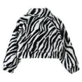 thumbnail image 3 of URMAGIC Toddler Girls Boys Cute Fleece Jacket Zip Up Long Sleeve Coat Warm Winter Outwear, 3 of 6