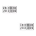 thumbnail image 3 of sweethay 1pc 16 Estilos Nail Stencils Nails Art Stamp Templates Plates para Gel Nail Polish Manicure Image Plate 8 2piezas sweethay CBP003234, 3 of 5
