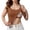 Brown, variant on Gym Tops for Women Workout Sleeveless Summer Athletic Tank Tops with Built Open Back Camisole Yoga Workout Casual Athletic Oversized Gym Clothes