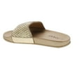 thumbnail image 3 of Static Fashions Womens Polly-268 Sparkling Metallic Dazzling Slipper Sandals, 3 of 4