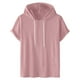 thumbnail image 2 of pstuiky camisetas de hombre, Camiseta deportiva informal de manga corta con capucha y cuello redondo para hombre camisas casuales para hombre m, 2 of 6