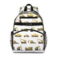 thumbnail image 1 of Cartoon Car Toddler Backpack Adjustable Padded Straps Chest Buckle Water-Resistant Durable School Backpack, 1 of 6