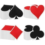 Casino Napkins Party Supplies Poker Game Themed Birthday Supplies Disposable Paper Napkins Goods for Las Vegas Theme Casino Night Party Decorations Card Playing Club
