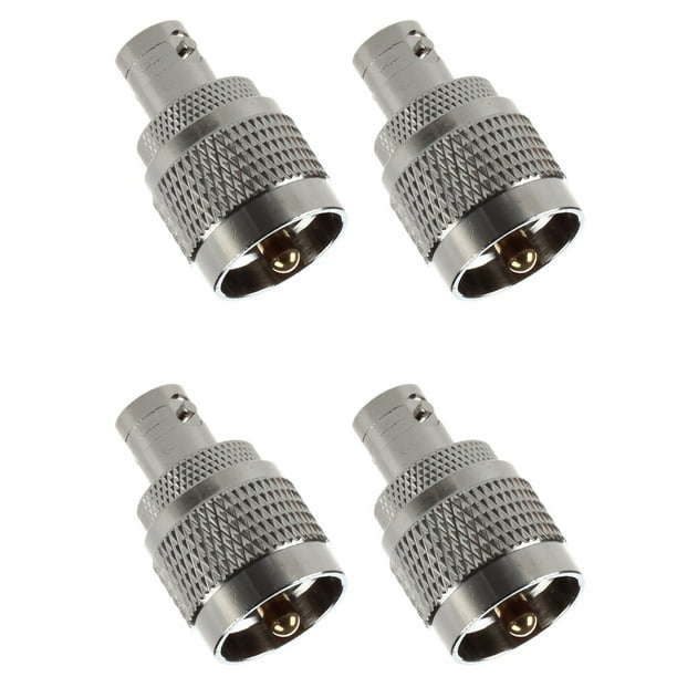 2pcs Rf Coaxial Coaxial Adaptador F Hembra A Uhf Macho Pl... | Cuotas