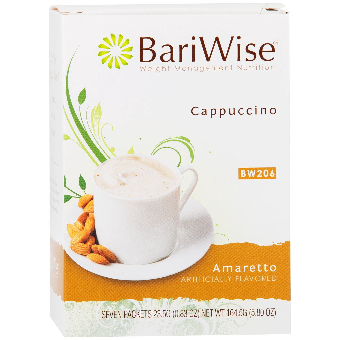 Calories In Low Fat Cappuccino BariWise High Protein Hot Drink/Instant Low-Carb Cappuccino Mix (15g