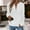 White, variant on Workout Tops for Women, Women's Quarter Zip Quilted Pullover Sweatshirts Long Sleeve Casual Loose Fashion Textured Fall Pullover Tops