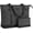 Dark Grey, variant on Laptop Tote Bag for Women, Water Resistant 15.6 Inch Handbag Purse Teacher Bag With Portable Small Pouch