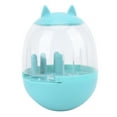 thumbnail image 2 of Food Dispenser Toy, Interactive Dog Toys  Easy To Operate Dog Feeding Puzzle Toy  for Entertainment Peacock Blue,Lemon Green,Pink,Gray, 2 of 7