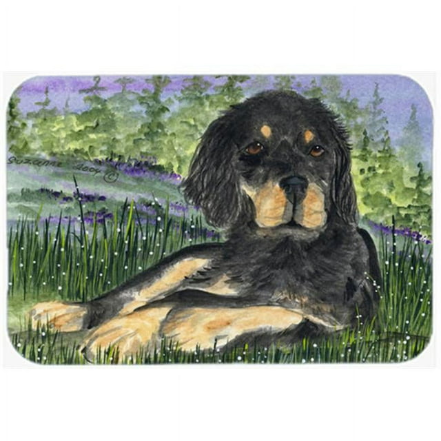 Carolines Treasures SS8026LCB Gordon Setter Glass Cutting Board - Large
