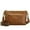 Light Brown, variant on S-ZONE Crossbody Bags for Women Trendy Genuine Leather Small Shoulder Bag Purses with Wide Strap