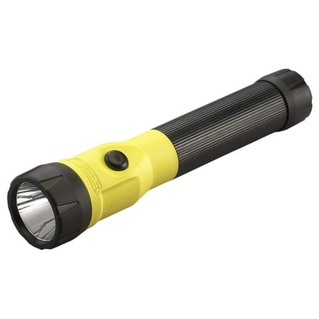 Streamlight 76163 PolyStinger LED 485-Lumen Flashlight with 120-Volt AC/12-Volt DC Smart Charger and 2-Holders, Yellow CA3