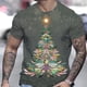 thumbnail image 1 of Camisetas de tren de Navidad para hombre, Top informal de verano con estampado 3d, camisetas holgadas de gran tamaño, ropa de manga corta de diseñador callejero para hombre, 1 of 4