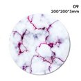 thumbnail image 3 of CAROOTU Marble Round Mouse Pad Marble Premium-Textured Mouse Mat Washable Mousepads Non-Slip Rubber 200*200*3mm, 3 of 7
