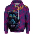 thumbnail image 5 of Sudadera con capucha holgada para hombre, nueva sudadera de otoño 2024, estampado 3D de león gótico, ropa Y2k, ropa urbana Harajuku para hombre, 5 of 5