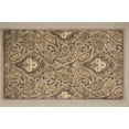 thumbnail image 2 of Nourison Graphic Illusions 2'3" x 3'9" Grey Damask Indoor Rug, 2 of 5