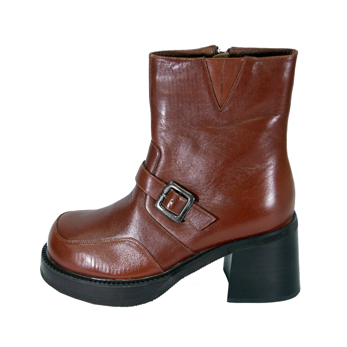 PEERAGE Tony Men's Medium Width Elegant 7 Inch Comfort Leather Boots