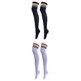 thumbnail image 1 of Medias Por Encima De La Rodilla Calcetines Largos De Fiesta Para Cosplay 2 Sunnimix Calcetines hasta la rodilla para mujer, 1 of 8