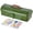 Green, variant on Vjnyvs Metal Tool Box, Multifunction Iron Toolbox, Portable Tool Box with Stickers Repair Tool Storage Box Container with Metal Latch for Tool Storage