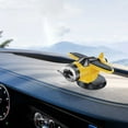thumbnail image 2 of Drifting Solar Rotating Airplane Ornament Car Interior Accessory Novelty Vehicle Decoration, 2 of 4