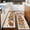 Leopard s, variant on Fall Kitchen Rugs Set of 3 Piece Fall Kitchen Mats for Floor with Non Slip Backing,Washable Autumn Runner Rug for Sink Laundry Holiday Thanksgiving Decoration( Bow)