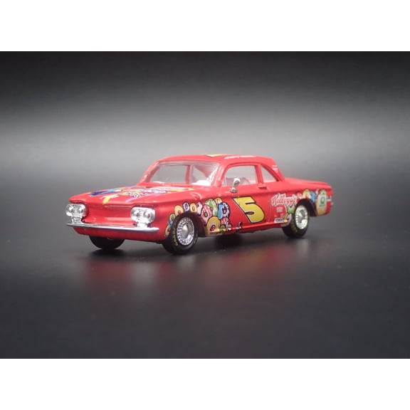 (Open Box) 1960 60 CHEVY CHEVROLET CORVAIR 5 TERRY LABONTE NASCAR 1:64 SCALE DIECAST MODEL CAR