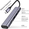 thumbnail image 2 of Adaptador USB C a HDMI Dex Dock GKEAPZA para Galaxy S25/S24/S23/S22/Note20/Tabs9/S8/S7, 2 of 7