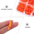 thumbnail image 4 of 160pcs Miniature Winter Snowman Craft DIY Plastic for Miniature Snowman Dolls, 4 of 8