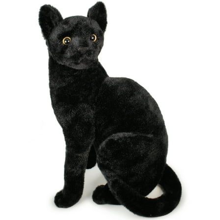 Boone the Black Cat | 13 Inch Stuffed Animal Plush | by TigerHart Toys