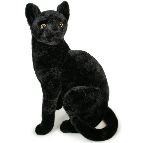 Boone the Black Cat | 13 Inch Stuffed Animal Plush | by TigerHart Toys