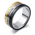 thumbnail image 1 of BAMAIA Bague Calendrier Trois Couleurs pour Femmes et Hommes, Bague Tournante 11#, 1 of 9