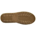 Eddie Bauer Men's West Haven Suede Memory Foam Slipper (Tan, M(89