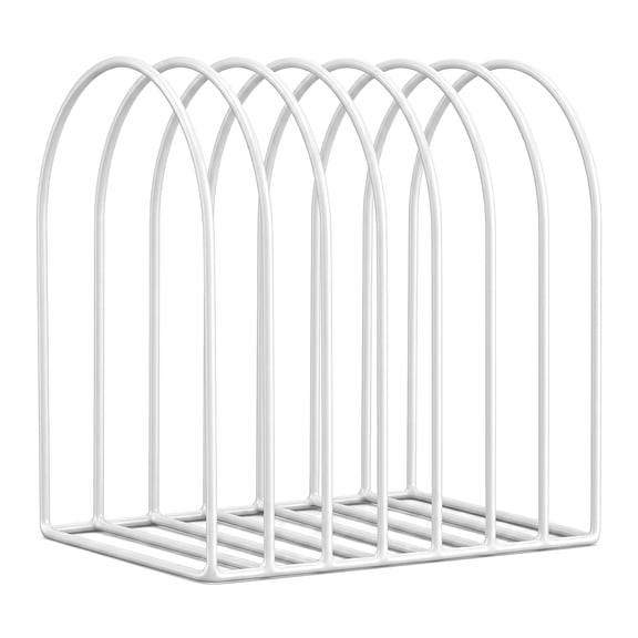 Folder Holder, Wire Magazine Holders Book Shelf – Folder Stand Desktop File Organizer, File Sorter Eye-Catsching Decoration For Indoor Office Home