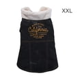 thumbnail image 4 of Greeniant Ropa para mascotas Abrigo de algodón engrosado Ropa para mascotas Chaquetas de disfraces pequeños Elegante decoración hermosa para el Ropa para mascotas Negro XXL Greeniant PT000684-12, 4 of 6