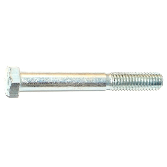 3/8"-16 x 3" Zinc Plated Grade 5 Steel Coarse Thread Hex Cap Screws CSHS5-278