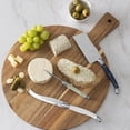 thumbnail image 4 of French Home Laguiole Set of 3 Cheese Knives - Sea Salt, 4 of 5
