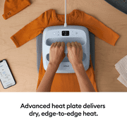 Cricut EasyPress 3 - 9 in x 9 in - Bluetooth-Enabled Handheld Heat Press Machine, Blue