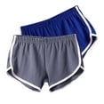 thumbnail image 2 of Aboser Womens Sweat Shorts 2 Pack Athletic Running Dolphin Shorts Comfy Pajama Lounge Shorts Summer Casual Yoga Dance Shorts for Women Track Shorts, 2 of 3