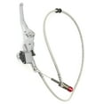 thumbnail image 3 of KONTONTY 7/8 inch Universal Dirt Bike Hydraulic Brake Clutch Cross Country Motorcycle Master Cylinder Handlebar with 1.2m Cable (Silver), 3 of 8