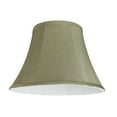 thumbnail image 2 of Aspen Creative 30214 Transitional Bell Shape Spider Construction Lamp Shade in Light Beige, 13" wide (7" x 13" x 9 1/2"), 2 of 4