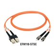 thumbnail image 1 of 2 m LC-LC Duplex Riser Fiber Optic Cable, 1 of 1