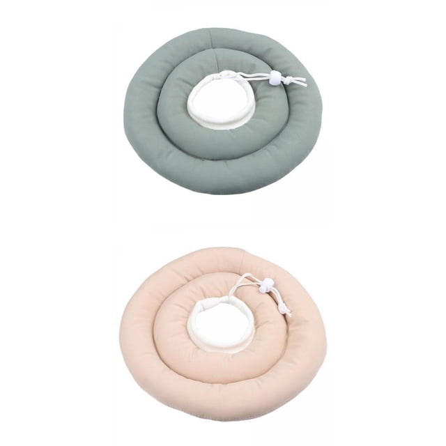 de 2 collares para mascotas ajustables, cómodos después de la cirugía, protectores Salvador collar de recuperación para gatos