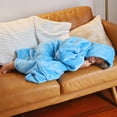 thumbnail image 3 of Catalonia Blanket Hoodie for Kids, Oversized Wearable Sherpa Sweatshirt Pullover for 7-16 yr Teens Youth, Kids Gift Idea, 3 of 6
